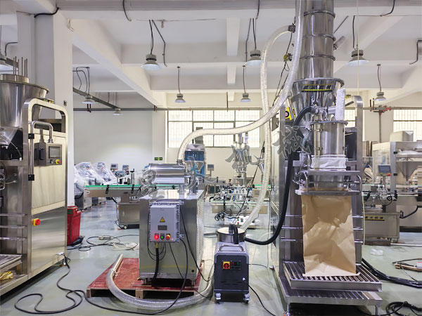 大容量粉體分裝機實拍圖